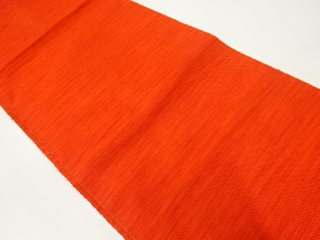 アンティーク　手織り紬織柄名古屋帯